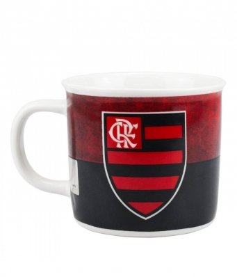 Caneca Porcelana 350ml - Flamengo
