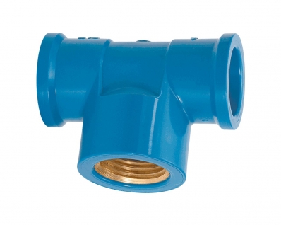Te Plastubos Azul 25X20Mm 3/4"X1/2"
