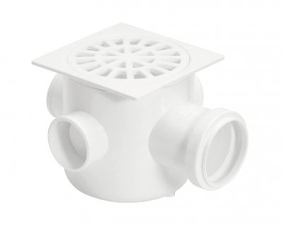 Caixa Sifonada Plastubos Quad Br 150Mmx150Mmx50Mm
