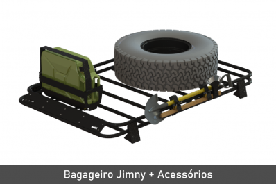Bagageiro Jimny + Acessórios