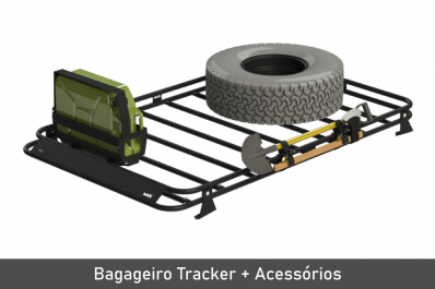 Bagageiro Tracker + Acessórios