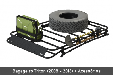 Bagageiro Triton + Acessórios