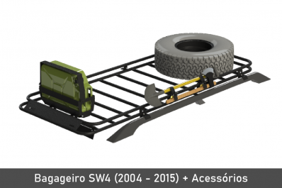 Bagageiro SW4 (2004 - 2015) + Acessórios