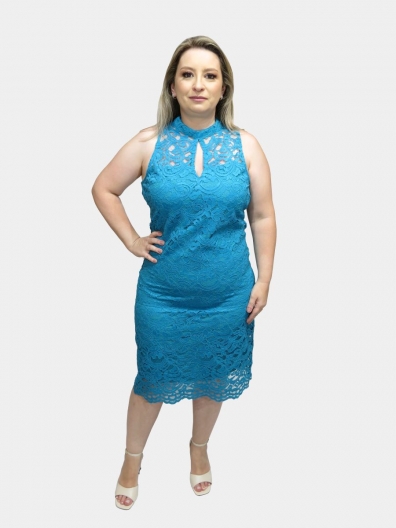 Vestido Feminino Seiki De Renda