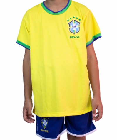 CONJUNTO GINGA BRASIL - INFANTIL