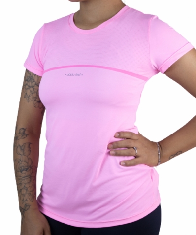 CAMISETA OBBIA COM SILK BOLINHAS - FEMININA