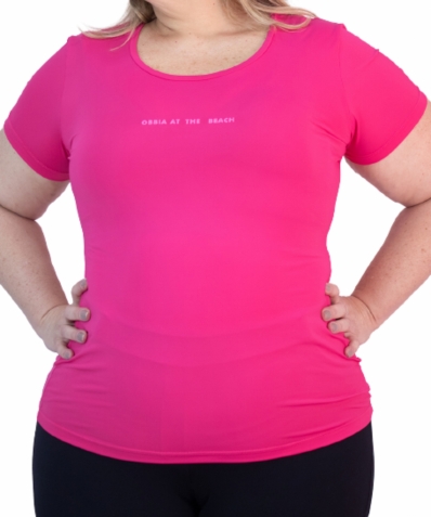 CAMISETA OBBIA COM SILK MOVIMENTO - FEMININA