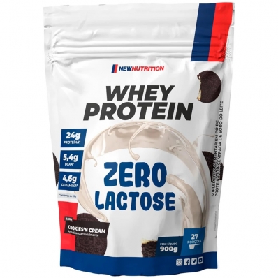 WHEY PROTEIN ZERO LACTOSE 900G NEW NUTRITION