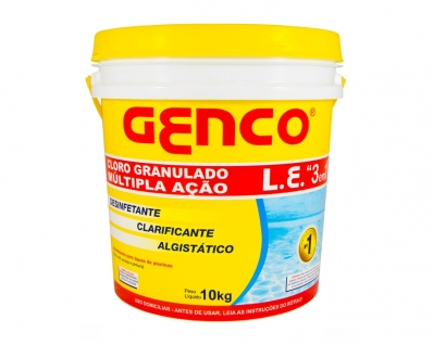 Cloro L.E. Multipla Acao Genco 3X1 10Kg 405248
