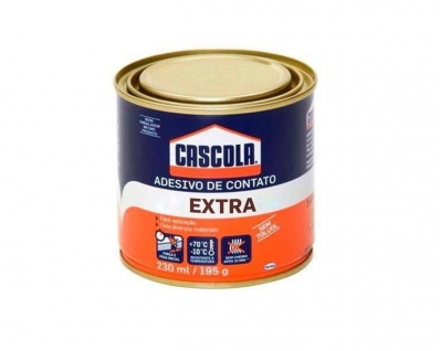 Cola Cascola Extra 195G S/Toluol c/6pcs