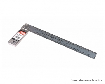 Esquadro Max Cabo Aluminio 12" 30Cm 91250