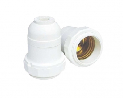 Soquete Abajur Termoplast Branco 43.03Tb c/20pcs