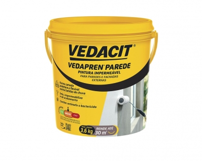 Vedapren Parede Branco A 3,6Kg O.Baumgart