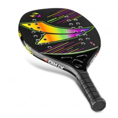 Raquete Beach Tennis Carbon Elite Atrio Acabamento Em 3d