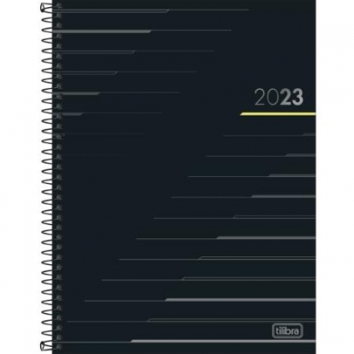 Agenda executiva espiral diária spot 2022 - Tilibra