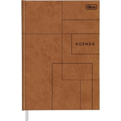 Agenda costurada permanente pratika cores 192 Fls 145x205mm