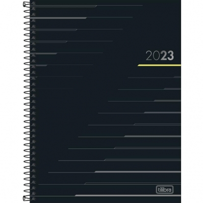 Agenda espiral diária executiva spot 200 fls 200x275mm 2023