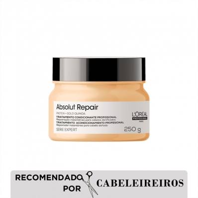 LOréal Absolut Repair Gold Quinoa + Protein-Máscara Capilar 250ml