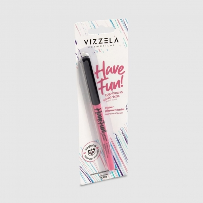 Lapiseira para olhos colorida have fun - vizzela ROSA