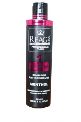 R- Shampoo antirresíduos TAILANDESA 300ml (passo 1) REAGLISS
