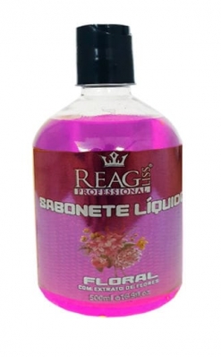 R - Sabonete líquido Floral - 500ML REAGLISS