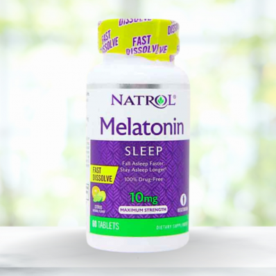 Melatonin 10mg Subligual c|60cap sabor citrusl 
