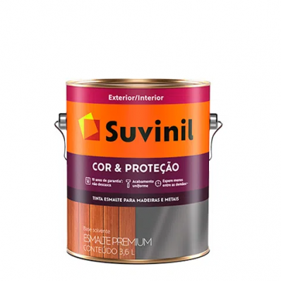 Tinta Esmalte Branco Acetinado 3,6L SUVINIL