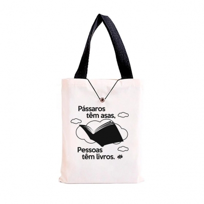 Sacola retornável tecido Ecobag 25x20cm 1 un