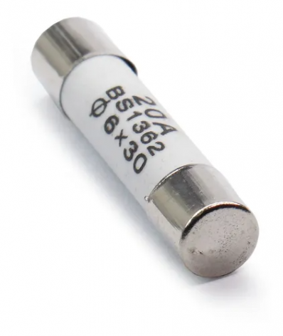 Fusível cerâmico 20A 250V 6x30mm 1 Un