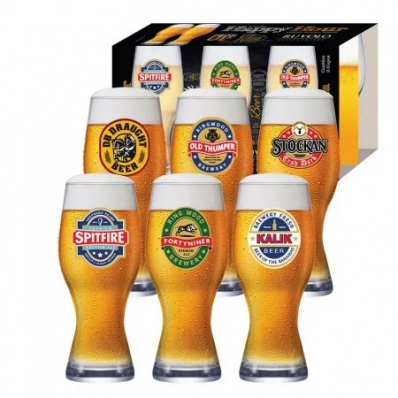 Jogo com 6 Taças Luva Happy Hour 