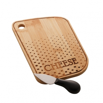 Jogo para Queijo em Bambu 2 Peças 15,5 x 22,5cm
