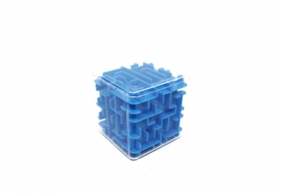 Puzzle labirinto cubo 8cm - F6B