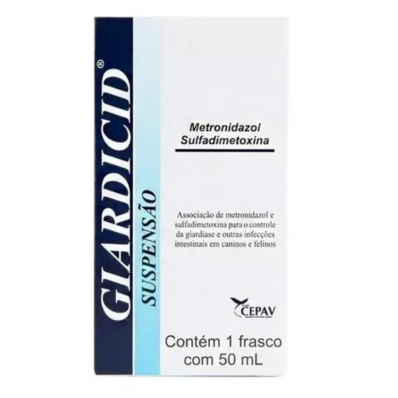 GIARDICID SUSPENSAO 50 ML