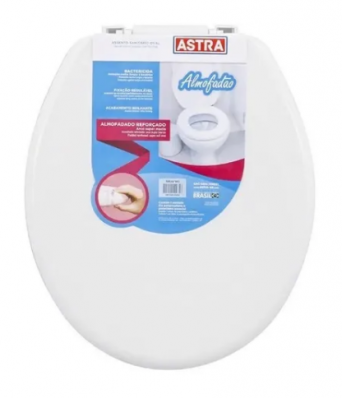 Assento Sanitário Almofadado ASTRA