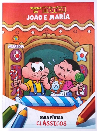 João e Maria: Clássicos para pintar - Col. Turma da Mônica