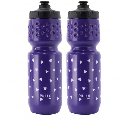 2x Garrafa Caramanhola Bike Esporte Hupi Pullo 750ml Squeeze Roxo