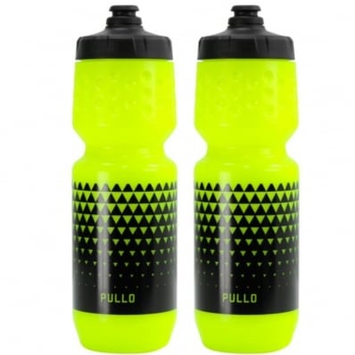 2x Garrafa Caramanhola Bike Esporte Hupi Pullo 750ml Squeeze Branco