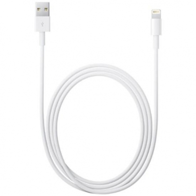 Cabo para iPhone / 1 Metro / Paralelo - Branco (MD818ZM/A)