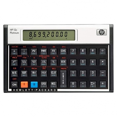 Calculadora Financeira HP-12C Platinum / Ingles