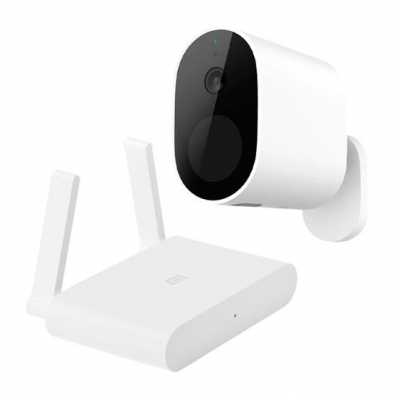 Camera IP Xiaomi Outdoor MWC13 BRH4435GL Full HD / 1080P / Wi-Fi - Branco (com Receptor)