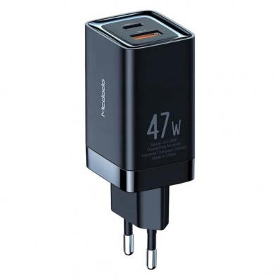 Carregador Mcdodo CH-8581 USB Dual Mini Fast Charger 47W - Preto
