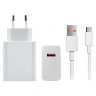 Carregador Xiaomi Mi 33W MDY-11EZ / Turbo / Cabo Type-C - (BRH6039EU)