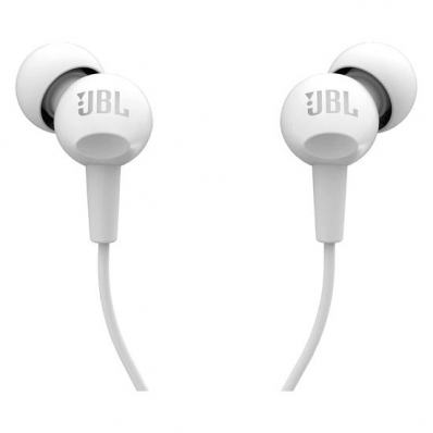 Fone de Ouvido JBL C100SI / com Fio - Branco