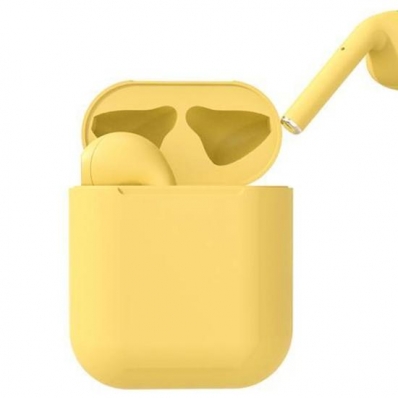 Fone de Ouvido Keen Inpods 12 / Ios / Android / - Amarelo