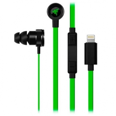 Fone de Ouvido Razer Hammerhead Ios Digital e Music - Verde e Preto (RZ04-02090100-R3U1)