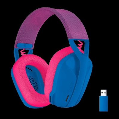 Headset Gamer Logitech G435 Wireless / - Azul (981-001061)