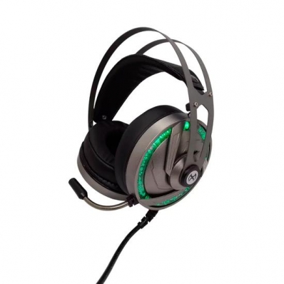 Headset Gamer Mox MO-GH710 RGB com Fio / Microfone - Preto