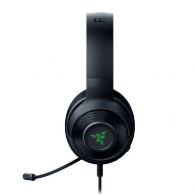 Headset Gamer Razer Kraken V3 X / Chroma RGB / USB - Preto