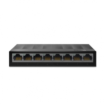 Hub Switch TP-Link 8 Portas - Preto (TL-LS1008G)