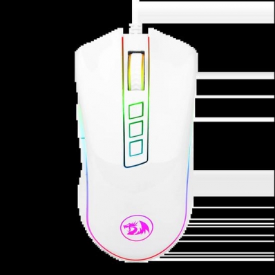 Mouse Gamer Redragon M711W Cobra / 10000 Dpi - Branco